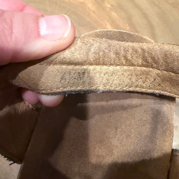 $195 SAS Pampa Toe Loop Sandal Metallic Women’s Size 6.5 - Picture 7 of 8